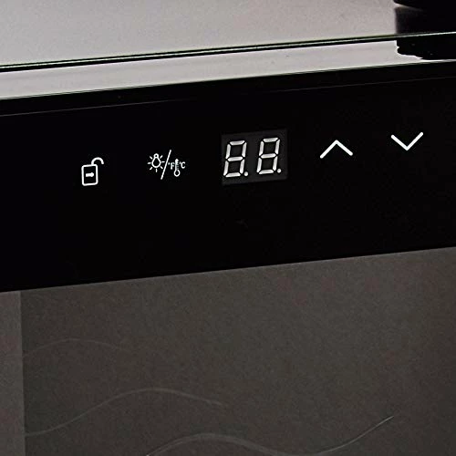 Coupon β€οΈ Ivation 8 Bottle Red And White Wine Thermoelectric Wine Cooler/Chiller Counter Top Wine Cellar With Digital Temperature Display, Freestanding Refrigerator Smoked Glass Door Quiet Operation Fridge π₯ - Image 3