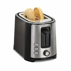 Cheap ⭐ Hamilton Beach 2 Slice Extra Wide Slot Toaster With Bagel & Defrost Settings, Shade Selector, Toast Boost, Auto Shutoff, Black & Stainless Steel (22633) 💯