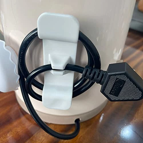 Cheapest 🌟 Dormencir Cord Organizer Used To Stick On Kitchen Appliances, 4pcs Cord Wrapper For Small Home Appliances, Mixer, Blender, Coffee Maker, Pressure Cooker And Air Fryer (4 Black) ✨ - Image 3