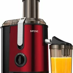 Best reviews of 🌟 SiFENE Juicer Machine, 800W Juicer With 3.2" Big Mouth For Whole Fruits And Veggies, Juice Extractor With 3 Speeds Settings, Easy To Clean Silver 🔔