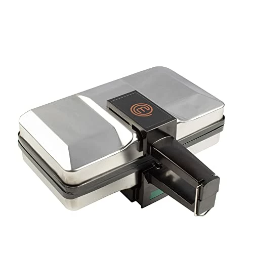 Cheapest โ๏ธ SCS Direct MasterChef Krumkake Baker- Make 2 Homemade Pizzelle Like Cookies, Great For Cannoli Filling & Waffle Cones, Fun Nonstick Electric Iron Press Kitchen Appliance - Holiday Baking Treats, ๐ Christmas Gif ๐ฏ - Image 2