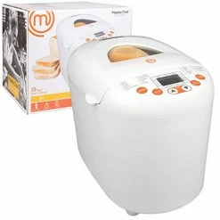 Flash Sale ❤️ MasterChef Bread Maker- 2-Pound Programmable Machine W 19 Settings And 13-Hour Delay Timer- FREE Recipe Guide Included 🧨