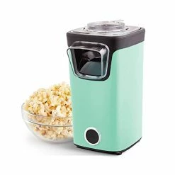 New 🛒 DASH Turbo POP Popcorn Maker With Measuring Cup To Portion Popping Corn Kernels + Melt Butter, 8 Cup Popcorn Machine - Aqua ⭐