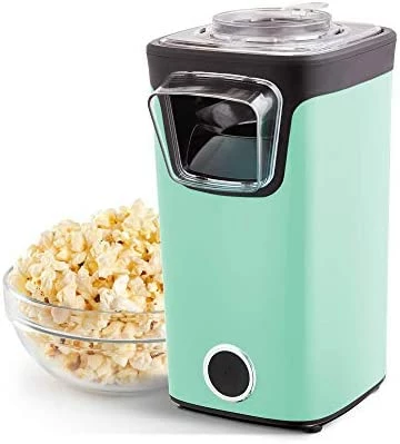 New 🛒 DASH Turbo POP Popcorn Maker With Measuring Cup To Portion Popping Corn Kernels + Melt Butter, 8 Cup Popcorn Machine - Aqua ⭐ - Image 8