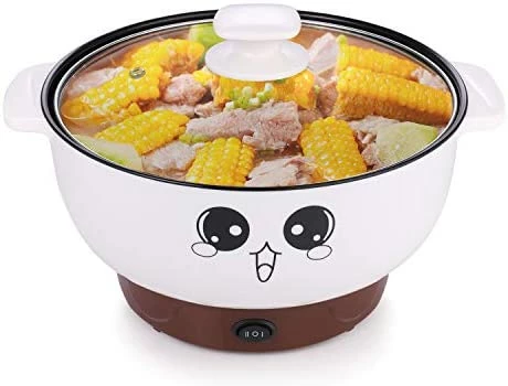 Wholesale π₯ MINGPINHUIUS 4-in-1 Multifunction Electric Cooker Skillet Wok Electric Hot Pot For Cook Rice Fried Noodles Stew Soup Steamed Fish Boiled Egg Small Non-stick With Lid (3.2L, With Steamer) π - Image 8
