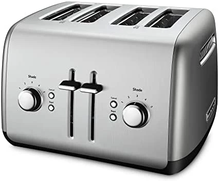 Discount โ KitchenAid 4-Slice Toaster With Manual High-Lift Lever - KMT4115 Contour Silver ๐ - Image 12