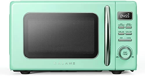 Best Pirce ๐คฉ Galanz GLCMKA07BER-07 Retro Microwave Oven, LED Lighting, Pull Handle Design, Child Lock, Bebop Blue, 0.7 Cu Ft ๐ฅ - Image 12