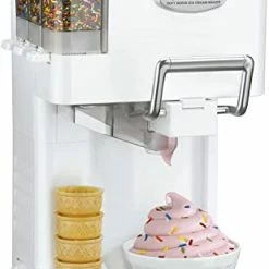 Discount 🧨 Cuisinart ICE-45P1 Mix-it-in 1.5-Quart Soft Serve Ice Cream Maker, Make Professional Quality Ice Cream, Yogurt, Sorbet And Sherbet From Home, White ❤️