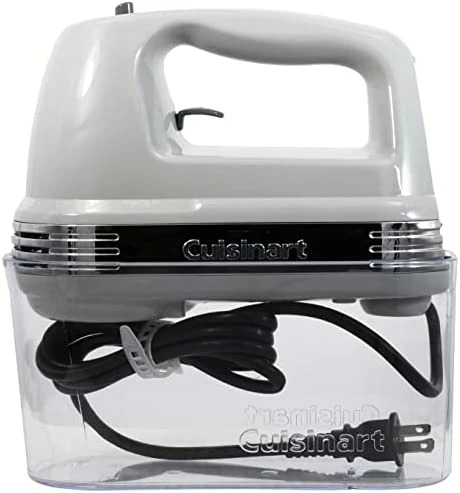 Best Sale ❤️ Cuisinart HM-90BCS Power Advantage Plus 9-Speed Handheld Mixer With Storage Case, Brushed Chrome 🎉 - Image 9
