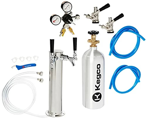 Wholesale ❤️ Kegco Dual Tap Tower Kegerator Conversion Kit, None 😉