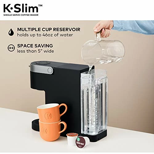 Top 10 ✔️ Keurig K- Slim Single Serve K-Cup Pod Coffee Maker, Multistream Technology, Black 💯 - Image 5