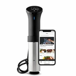 Buy 🧨 Anova Culinary AN500-US00 Sous Vide Precision Cooker (WiFi), 1000 Watts | Anova App Included, Black And Silve 👏