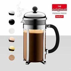 Best Pirce ๐ Bodum 1928-16US4 Chambord French Press Coffee Maker, 1 Liter, 34 Ounce, Chrome โจ
