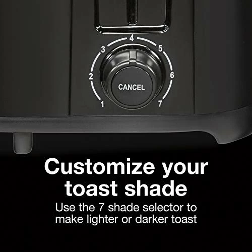 New π Proctor Silex 4 Slice Toaster With Extra Wide Slots, Cool-Touch Walls, Shade Selector, Toast Boost, Auto Shut-off And Cancel Button, Black (24215PS) βοΈ - Image 4