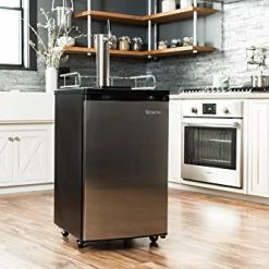 Best Pirce 🤩 EdgeStar KC2000 Full Size Kegerator And Keg Beer Cooler Stainless Steel 👏