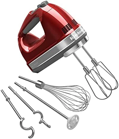 Best deal ๐ KitchenAid 9-Speed Digital Hand Mixer With Turbo Beater II Accessories And Pro Whisk - Contour Silver ๐งจ - Image 5