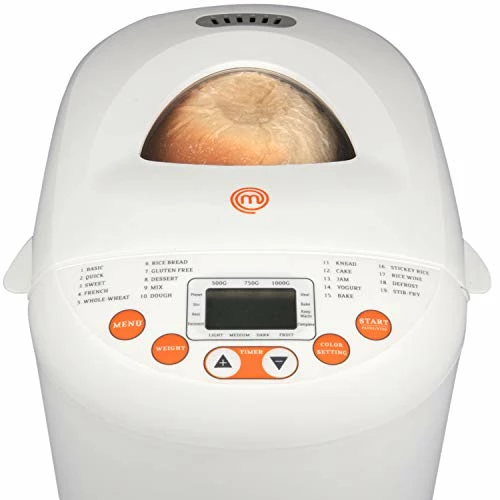 Flash Sale ❤️ MasterChef Bread Maker- 2-Pound Programmable Machine W 19 Settings And 13-Hour Delay Timer- FREE Recipe Guide Included 🧨 - Image 3