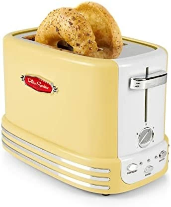 Top 10 🤩 Nostalgia Retro Wide 2-Slice Toaster, Vintage Design With Crumb Tray, Cord Storage & 5 Toasting Levels, Black ✨ - Image 9