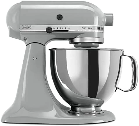 Best Pirce 🎉 KitchenAid KSM150PSAQ Artisan Series 5-Qt. Stand Mixer With Pouring Shield - Aqua Sky ❤️ - Image 14