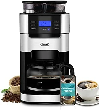 Outlet 🥰 Gevi 4 Cups Small Coffee Maker, Compact Coffee Machine With Reusable Filter, Warming Plate And Coffee Pot For Home And Office Aluminum Blu 🥰 - Image 9