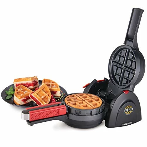 Brand new ๐ฏ Presto 03512 Stuffler Stuffed Waffle Maker, Belgian, Large, Black ๐