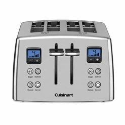Flash Sale 😀 Cuisinart CPT-435P1 4-Slice Countdown Motorized Toaster, Stainless Steel 🛒
