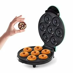 Deals ๐ DASH Mini Donut Maker Machine For Kid-Friendly Breakfast, Snacks, Desserts & More With Non-stick Surface, Makes 7 Doughnuts - Aqua ๐