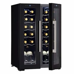 Top 10 👏 Wine Enthusiast 24-Bottle French Door Dual-Zone Compressor Wine Cooler 😍