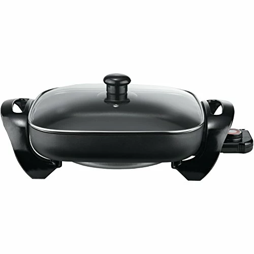 Coupon 👏 Brentwood Model SK65, 12 Inch Electric Skillet Black 🔥 - Image 3