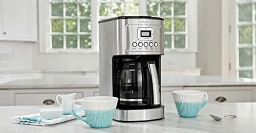 Best Pirce ๐ฏ Coffee Maker By Cuisinart, 14-Cup Glass Carafe, Fully Automatic For Brew Strength Control & 1-4 Cup Setting, Stainless Steel, DCC-3200P1 โค๏ธ - Image 4