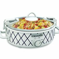 Best Pirce π Crock-Pot Crockpot 2.5-Quart Mini Casserole Crock Slow Cooker, White/Blue β