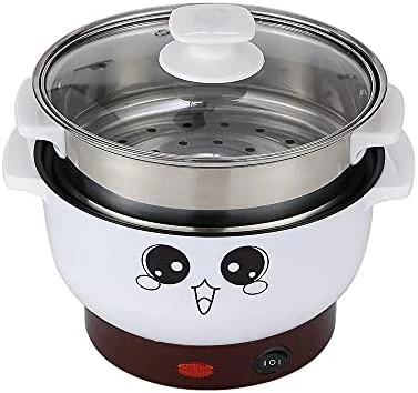 Discount ⌛ Electric Skillet, FanCheng 4-in-1 Multifunction Electric Cooker Skillet For Cooking Steaming Boiling Stewing And Braising, Non-Stick Stainless Steel Electric Grill Pot With Lid (3.2L, Without Steamer) 👍 - Image 9