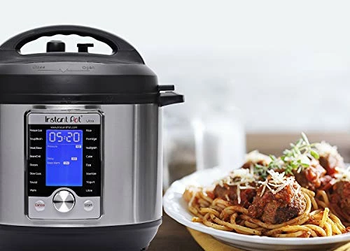 New 🎁 Instant Pot Ultra, 10-in-1 Pressure Cooker, Slow Cooker, Rice Cooker, Yogurt Maker, Cake Maker, Egg Cooker, Sauté, And More, Includes App With Over 800 Recipes, Stainless Steel, 6 Quar 🔥 - Image 5