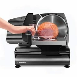 Wholesale 💯 Chefman Die-Cast Electric Meat & Deli Slicer, A Powerful Machine With Adjustable Slice Thickness, Stainless Steel Blades & Safe Non-Slip Feet To Easily Cut Ham, Cheese, Bread, Fruit & Veggies At Ho ⭐