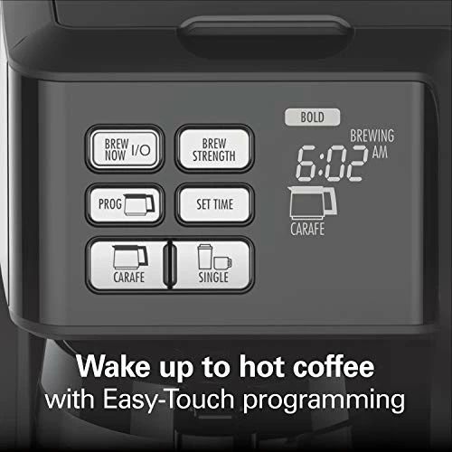 New π Hamilton Beach FlexBrew Trio 2-Way Coffee Maker, Compatible With K-Cup Pods Or Grounds, Combo, Single Serve & Full 10c Thermal Pot, Black And Stainless π - Image 4