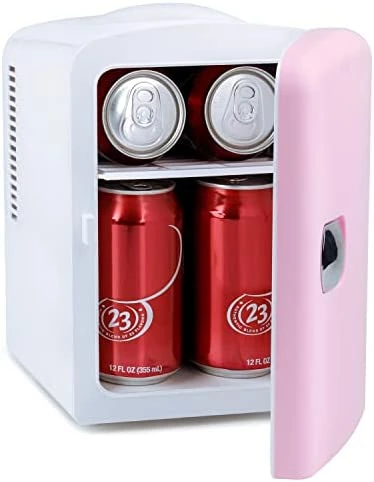 Hot Sale ✨ Living Enrichment Mini Fridge Chilling And Warming, Portable Compact Refrigerator AC/DC Power, 4L 6 Cans Capacity, For Skincare, Foods, Medications, Milk, Home And Travel - W 🎁 - Image 8