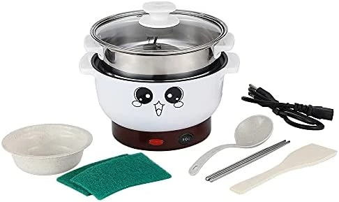 Discount ⌛ Electric Skillet, FanCheng 4-in-1 Multifunction Electric Cooker Skillet For Cooking Steaming Boiling Stewing And Braising, Non-Stick Stainless Steel Electric Grill Pot With Lid (3.2L, Without Steamer) 👍 - Image 11