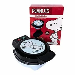 Budget ๐ Uncanny Brands Peanuts Waffle Maker - Make Snoopy Waffles - Kitchen Appliance โ
