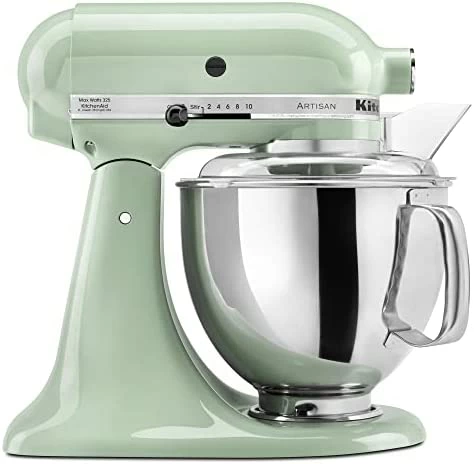 Best Pirce 🎉 KitchenAid KSM150PSAQ Artisan Series 5-Qt. Stand Mixer With Pouring Shield - Aqua Sky ❤️ - Image 8