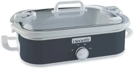 Best Pirce π Crock-Pot Crockpot 2.5-Quart Mini Casserole Crock Slow Cooker, White/Blue β - Image 7