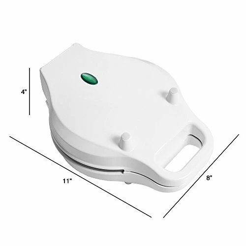 Top 10 π Chef Buddy Mini Donut Maker, Durable, Nonstick Easy To Use Mini Baking Machine - Cooks 7 Mini Doughnuts At A Time - Glazed, Frosted With Sprinkles, Nuts, Or Vegan Donuts, & More, (White) π