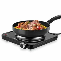 Flash Sale 💯 Vayepro Hot Plate, 1500W Portable Electric Stove, Single Electirc Cooktop ,Portable Burner For Cooking, Cooktop For Dorm Office Home Camp, UL Listed ,Compatible With All Cookw 🧨