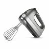 Best deal 😀 KitchenAid 9-Speed Digital Hand Mixer With Turbo Beater II Accessories And Pro Whisk - Contour Silver 🧨