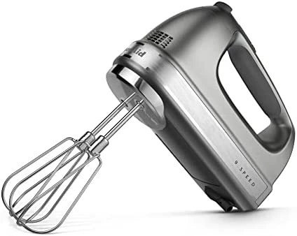 Best deal ๐ KitchenAid 9-Speed Digital Hand Mixer With Turbo Beater II Accessories And Pro Whisk - Contour Silver ๐งจ - Image 12