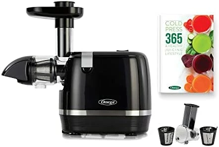 Budget ๐ Omega H3000D Cold Press 365 Juicer Slow Masticating Extractor Creates Delicious Fruit Vegetable And Leafy Green High Juice Yield And Preserves Nutritional Value, 150-Watt, Black ๐คฉ - Image 7