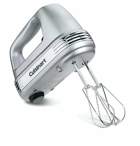 Best Sale ❤️ Cuisinart HM-90BCS Power Advantage Plus 9-Speed Handheld Mixer With Storage Case, Brushed Chrome 🎉 - Image 5