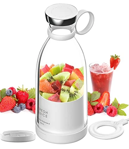 Coupon โจ OTPEIR Personal Size Blender, Portable Blender, Battery Powered USB Blender (White) ๐