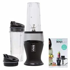 Discount 🛒 Ninja Personal Blender For Shakes, Smoothies, Food Prep, And Frozen Blending With 700-Watt Base And (2) 16-Ounce Cups With Spout Lids (QB3001SS), Black 😉