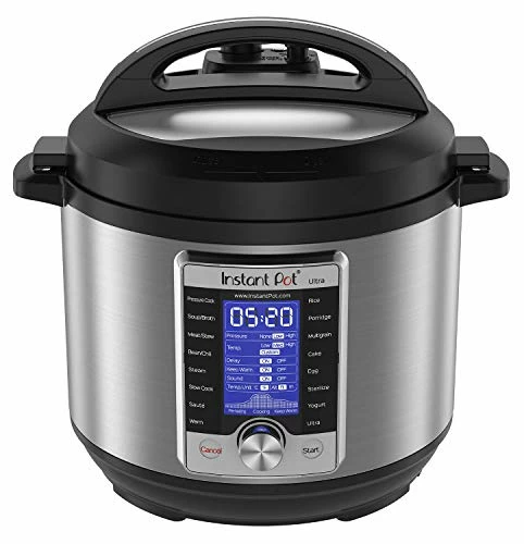 New 🎁 Instant Pot Ultra, 10-in-1 Pressure Cooker, Slow Cooker, Rice Cooker, Yogurt Maker, Cake Maker, Egg Cooker, Sauté, And More, Includes App With Over 800 Recipes, Stainless Steel, 6 Quar 🔥