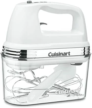Best Sale ❤️ Cuisinart HM-90BCS Power Advantage Plus 9-Speed Handheld Mixer With Storage Case, Brushed Chrome 🎉 - Image 11